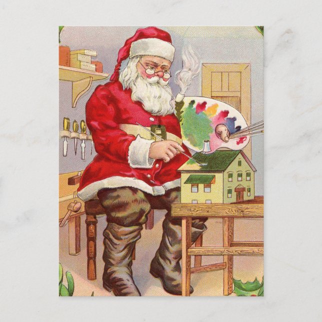 Carte postale Vintage Christmas (Devant)