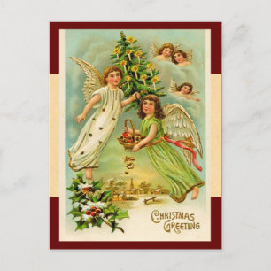 Carte postale Vintage Christmas Angel