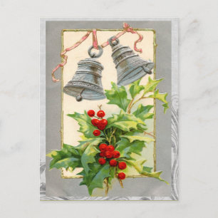 Carte postale Vintage Christmas Bells