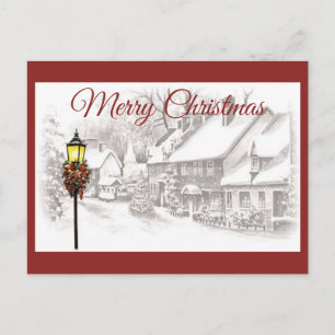 Carte postale vintage ChristmasTown