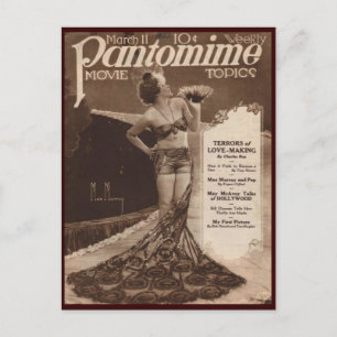 Carte postale vintage Cinema Mae Murray