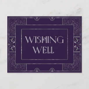 Carte Postale Vintage Classic Gatsby Wishing well2 Manuela