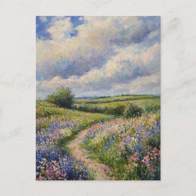 Carte postale Vintage Claude Monet (Devant)