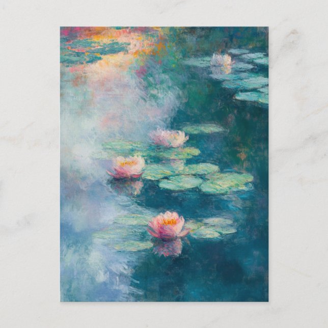 Carte postale Vintage Claude Monet (Devant)