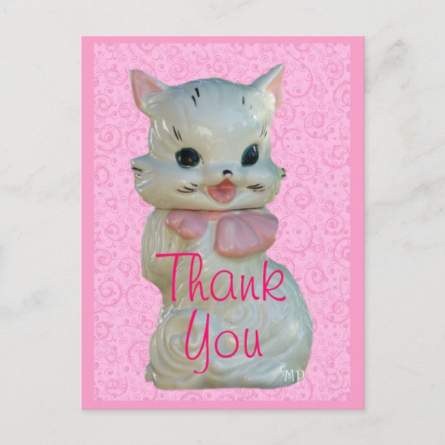 Carte postale vintage Cookie Jar - personnaliser (Devant)