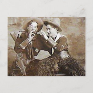 Carte Postale Vintage Cowboys 15