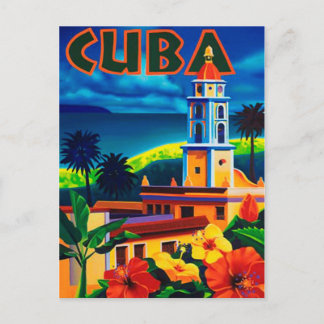 Carte Postale Vintage Cuba