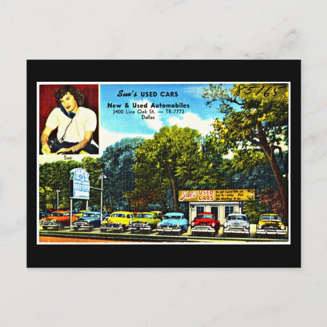 Carte Postale-Vintage Dallas Artwork-18 (Devant)