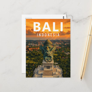 Carte postale vintage de Bali - Garuda Wisnu Kenca