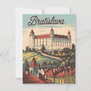 Carte Postale Vintage de Bratislava