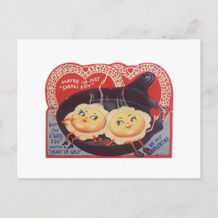 carte postale vintage de carte de Saint-Valentin