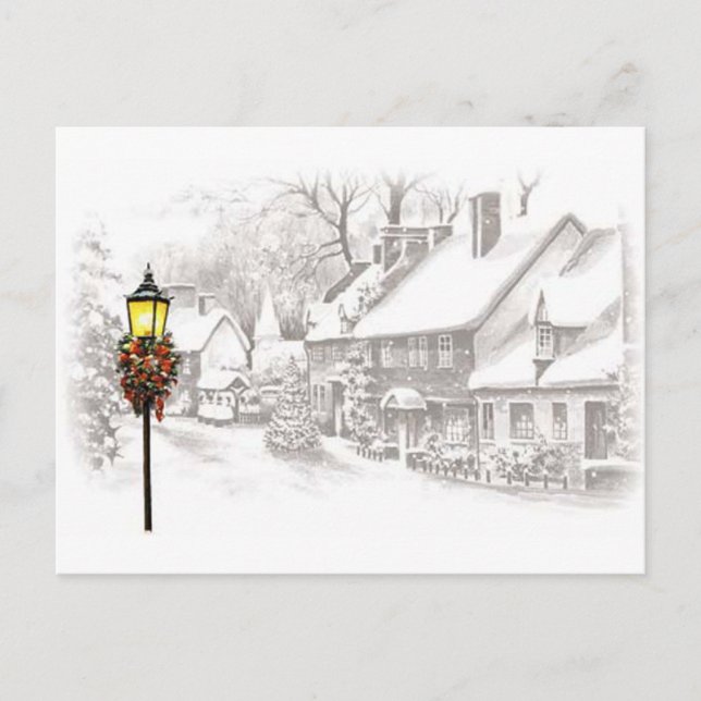 Carte postale vintage de ChristmasTown (Devant)