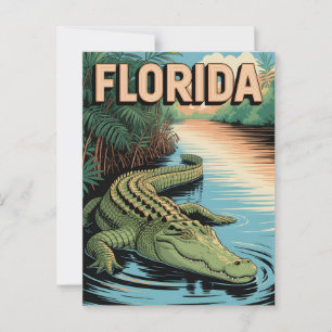 Carte Postale Vintage de Floride