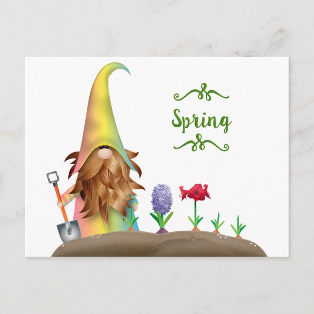 Carte postale vintage de lapin de Pâques (Devant)