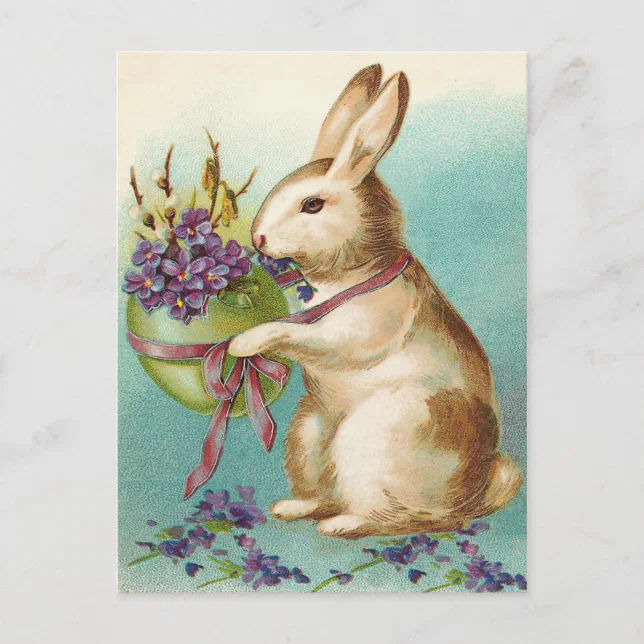Lapins de Pâques Vintage PNG transparents