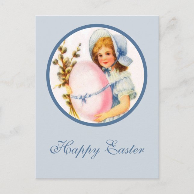 Carte postale vintage de Pâques (Devant)