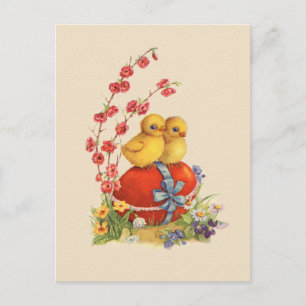 Carte postale vintage de Pâques