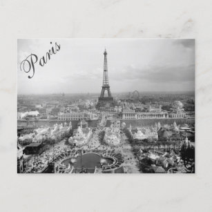Carte postale vintage de Paris 1900 Exposition