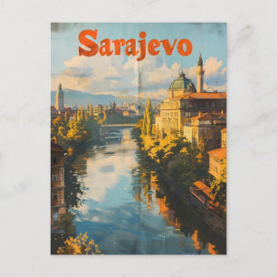Carte Postale Vintage de Sarajevo