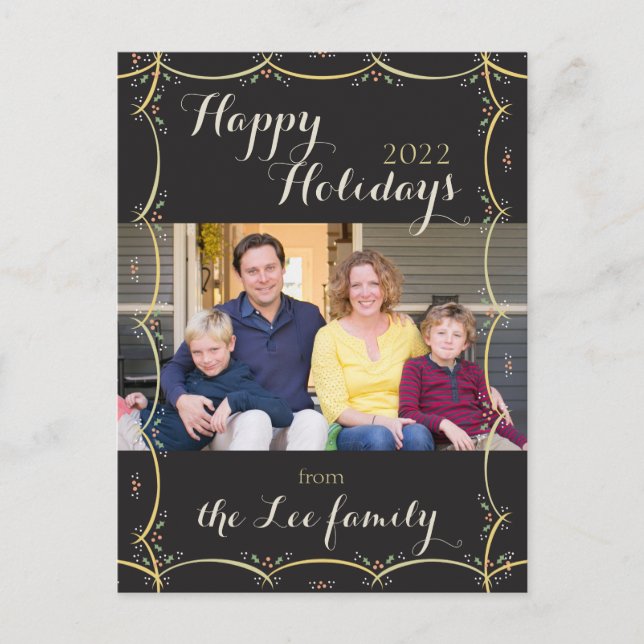 Carte postale Vintage de vacances (Devant)