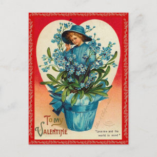 Carte postale vintage de Valentine