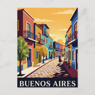 Carte postale vintage de voyage BUENOS AIRES