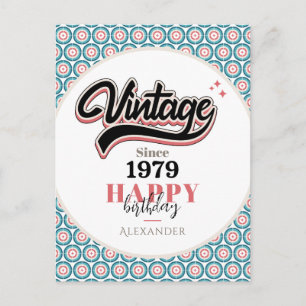 Carte Postale Vintage depuis - 1979