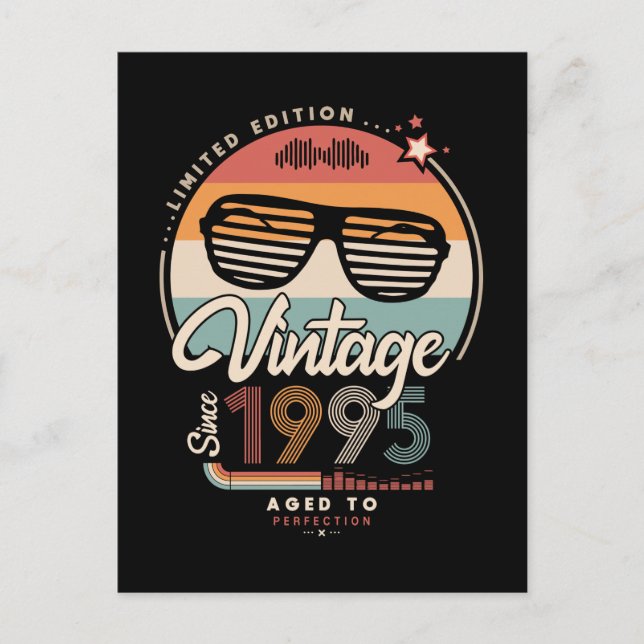 Carte Postale Vintage depuis 1995 (Devant)