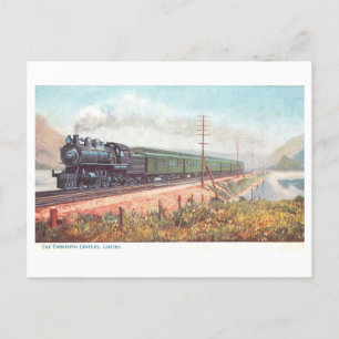 Carte postale vintage du 20e siècle limitée