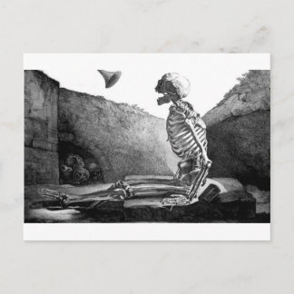 Carte postale vintage du jour du jugement