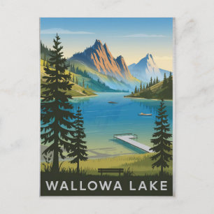 Carte Postale Vintage du lac Walowa