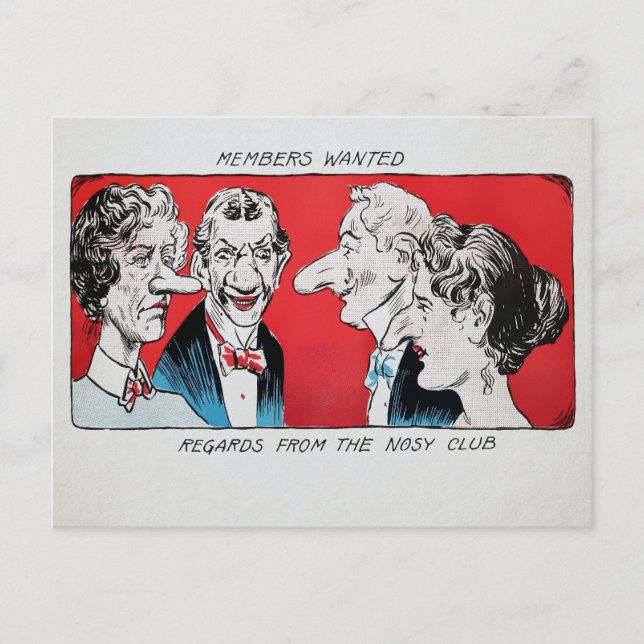 Carte postale vintage du Nosy Club (Devant)