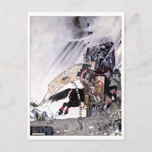 Carte postale vintage East of the Sun West of the