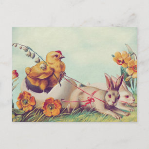 Carte Postale Vintage Easter