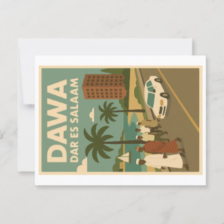 Carte postale vintage - Eats Africa