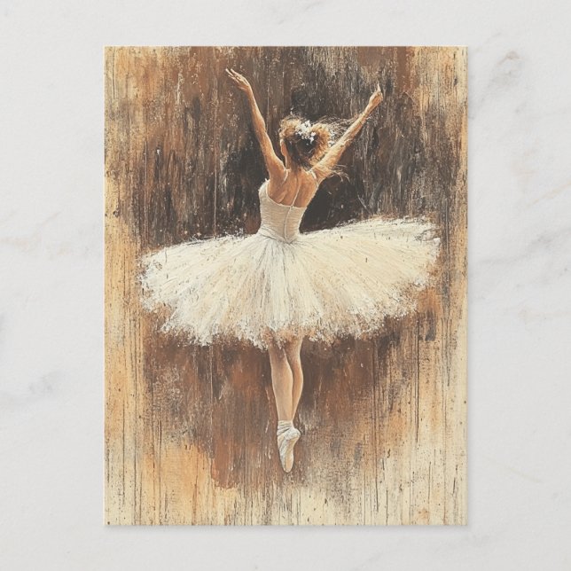 Carte postale Vintage Edgar Degas (Devant)