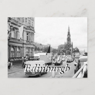 Carte postale vintage Edinburgh City Scotland