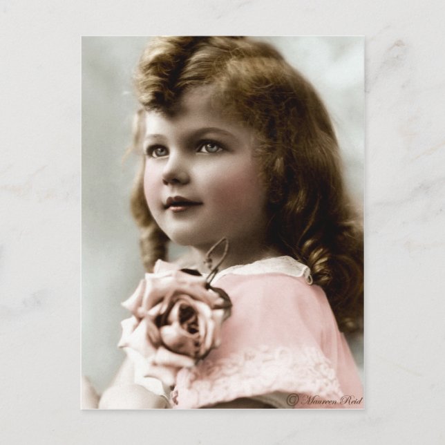 Carte postale vintage édouardienne victorienne à t (Devant)