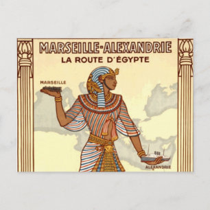 Carte postale vintage Egypt Travel