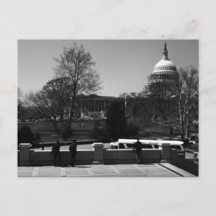 Carte Postale Vintage États-Unis Washington The Capitol street