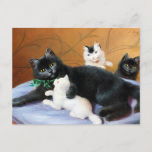 Carte Postale Vintage famille de graisses Sophie Sperlich