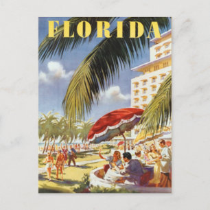 Carte Postale Vintage Florida, USA -
