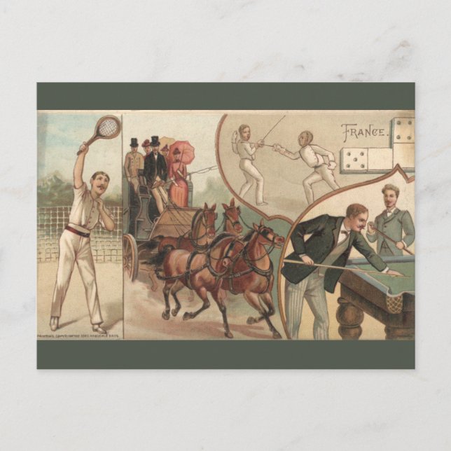 Carte Postale Vintage France (Devant)