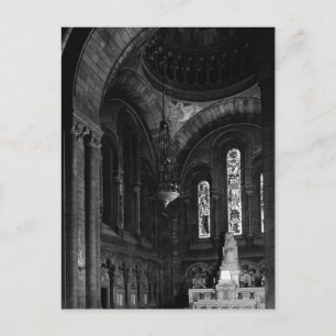 Carte Postale Vintage France Paris sacré Cœur chapelle vierge