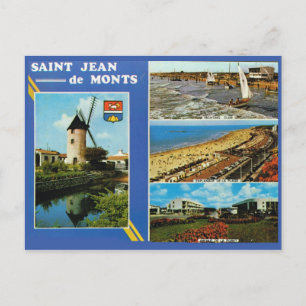 Carte Postale Vintage France St Jean de Monts 2