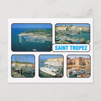 Carte Postale Vintage France St Tropez