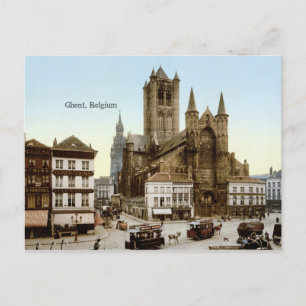 Carte Postale Vintage - Gand, Belgique