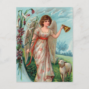 Carte postale vintage Guardian Angel