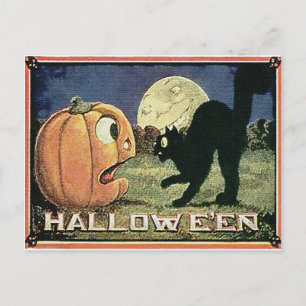 Carte Postale Vintage Halloween