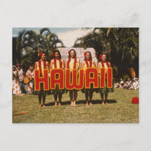 Carte Postale Vintage Hawaii